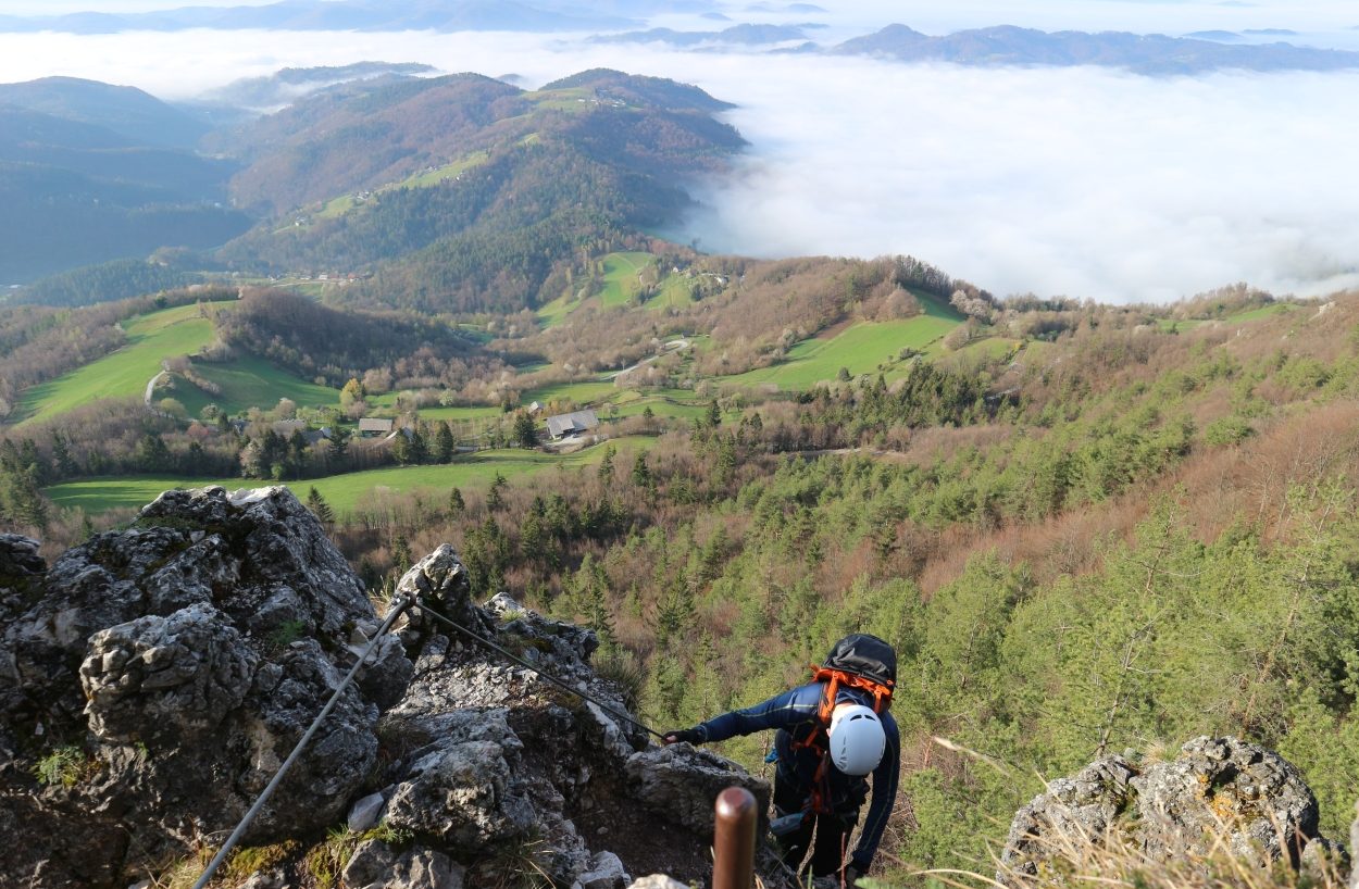 Priprema za ljetne uspone u Alpama – Via ferrata Lisca