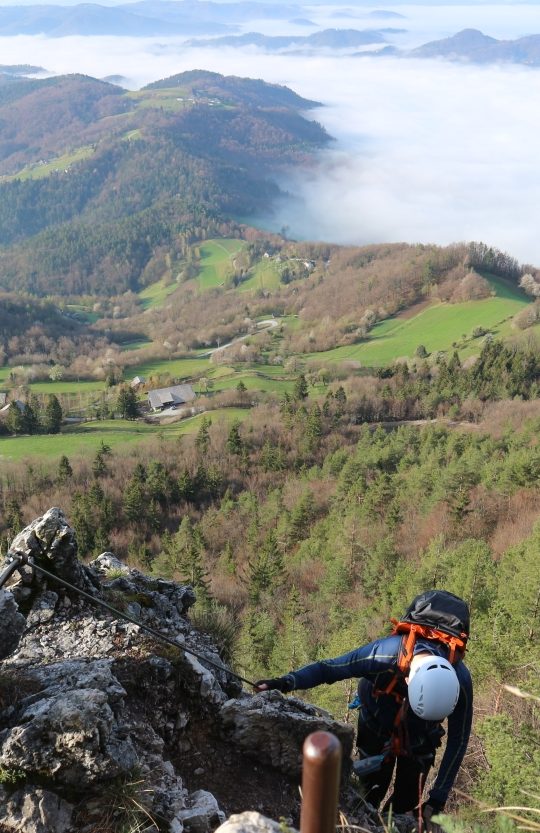 Priprema za ljetne uspone u Alpama – Via ferrata Lisca